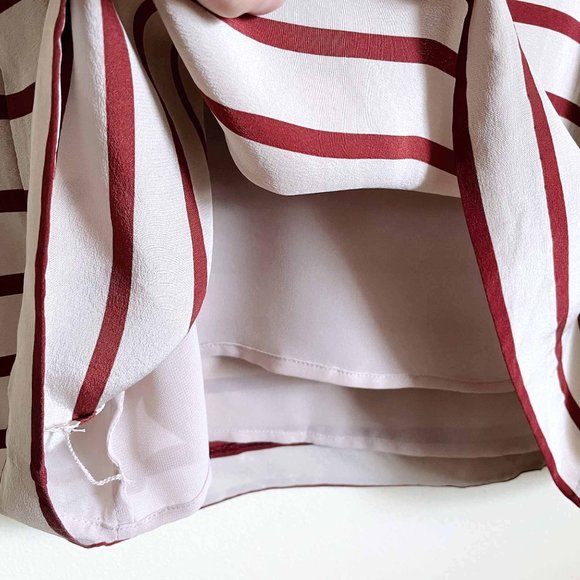 Club Monaco silk striped tank dress - size 2 - Picture 6 of 7